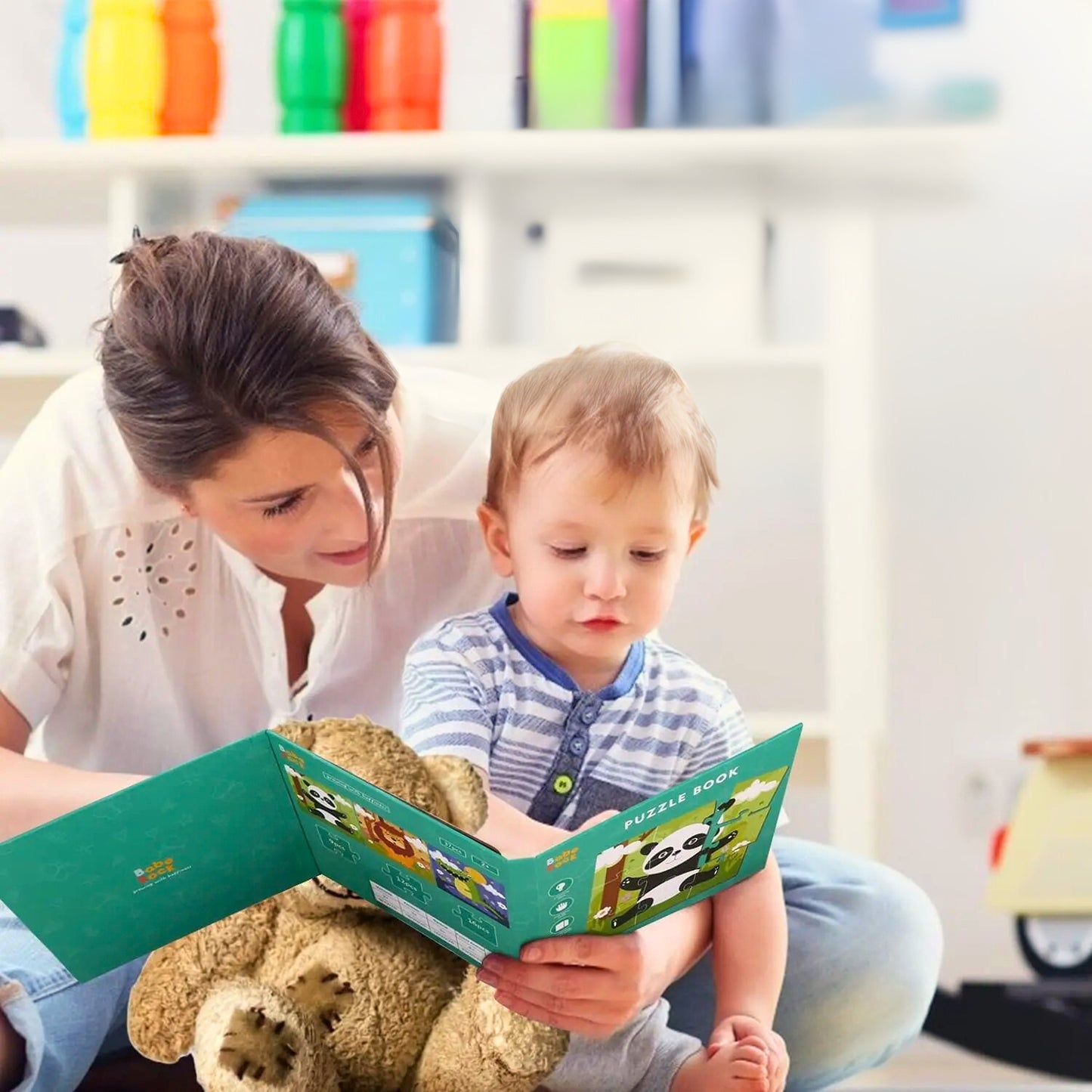 Eğlenceli Manyetik (Mıknatıslı) Kitap Yapboz